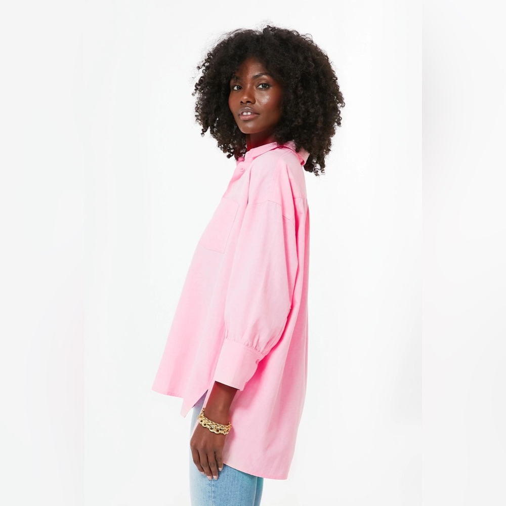 - POMANDER PLACE

Pink Adair Boyfriend Shirt